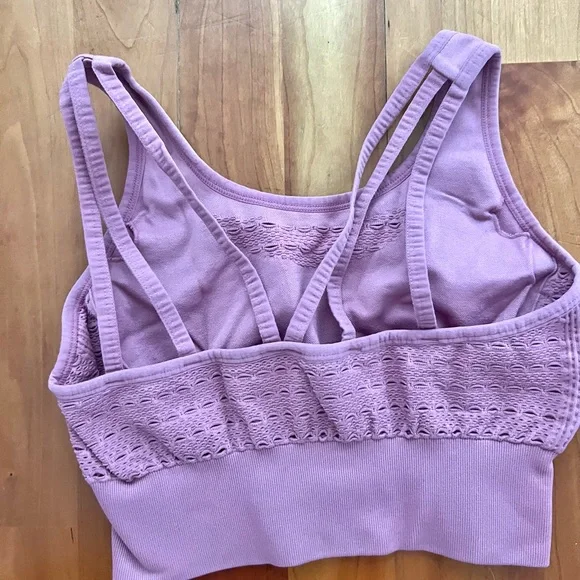 (Full Matching Set) GYMSHARK energy+ seamless set in dusty pink- Size Small - Picture 6 of 6